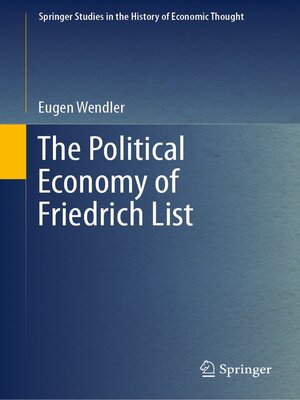 cover image of The Political Economy of Friedrich List